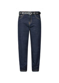 Richmond Junior Jeans cinque tasche con cintura logata - Denim Blue Dark