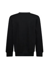 Richmond Junior Felpa girocollo con logo lettering tono su tono - Black