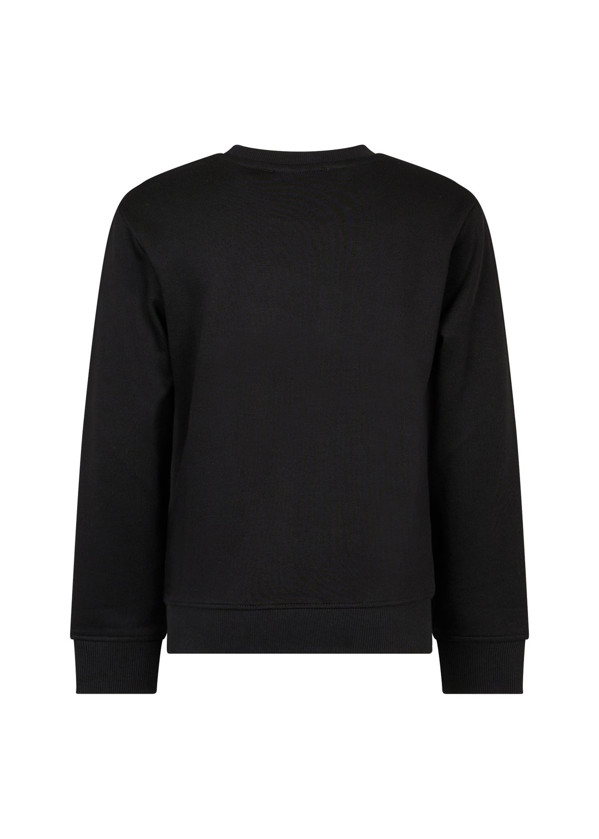 Richmond Junior Felpa girocollo con logo lettering sul petto - Black