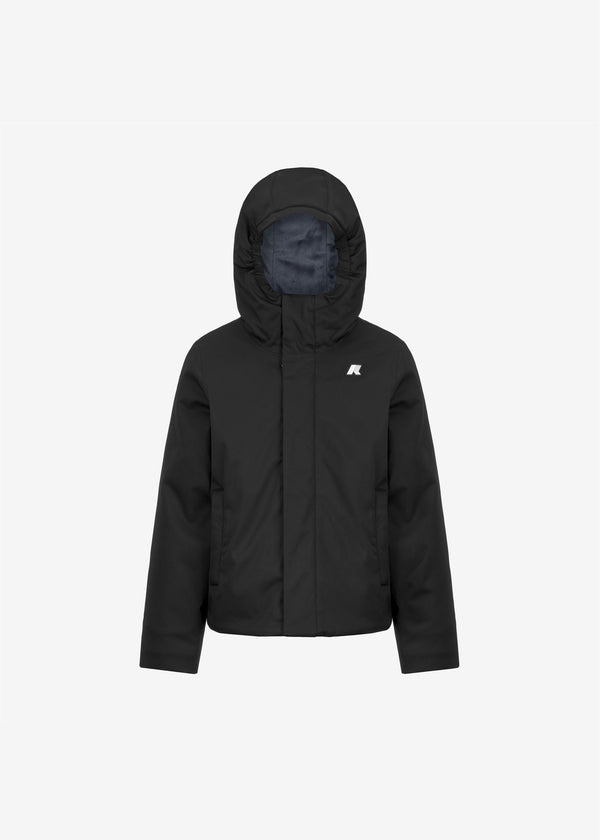 K-Way P. Jacko Twill Marmotta Black P-blue A