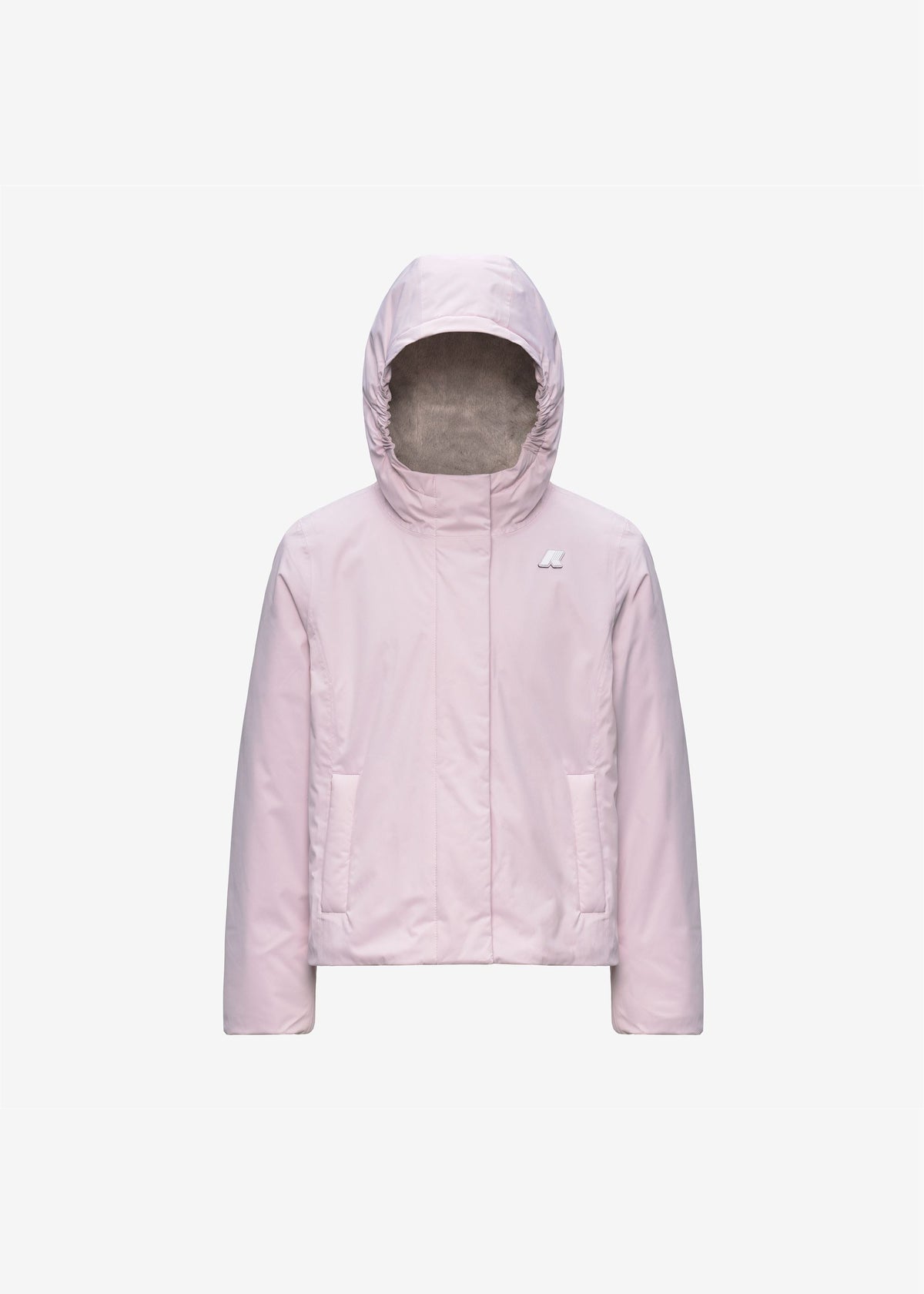 K-Way P. Lily Twill Soft Beaver Pink Sallow-grey Warm