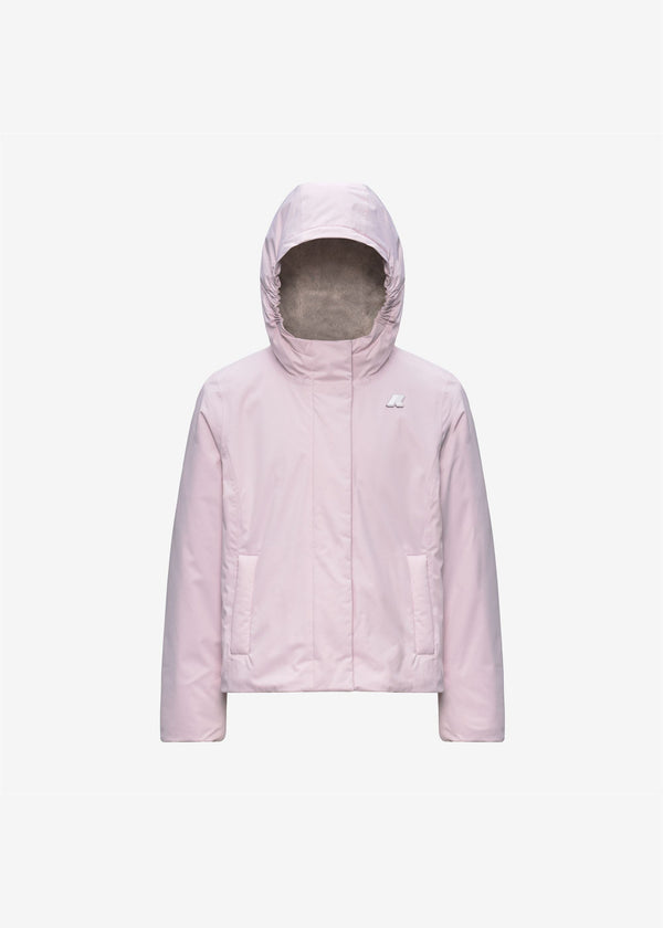 K-Way P. Lily Twill Soft Beaver Pink Sallow-grey Warm
