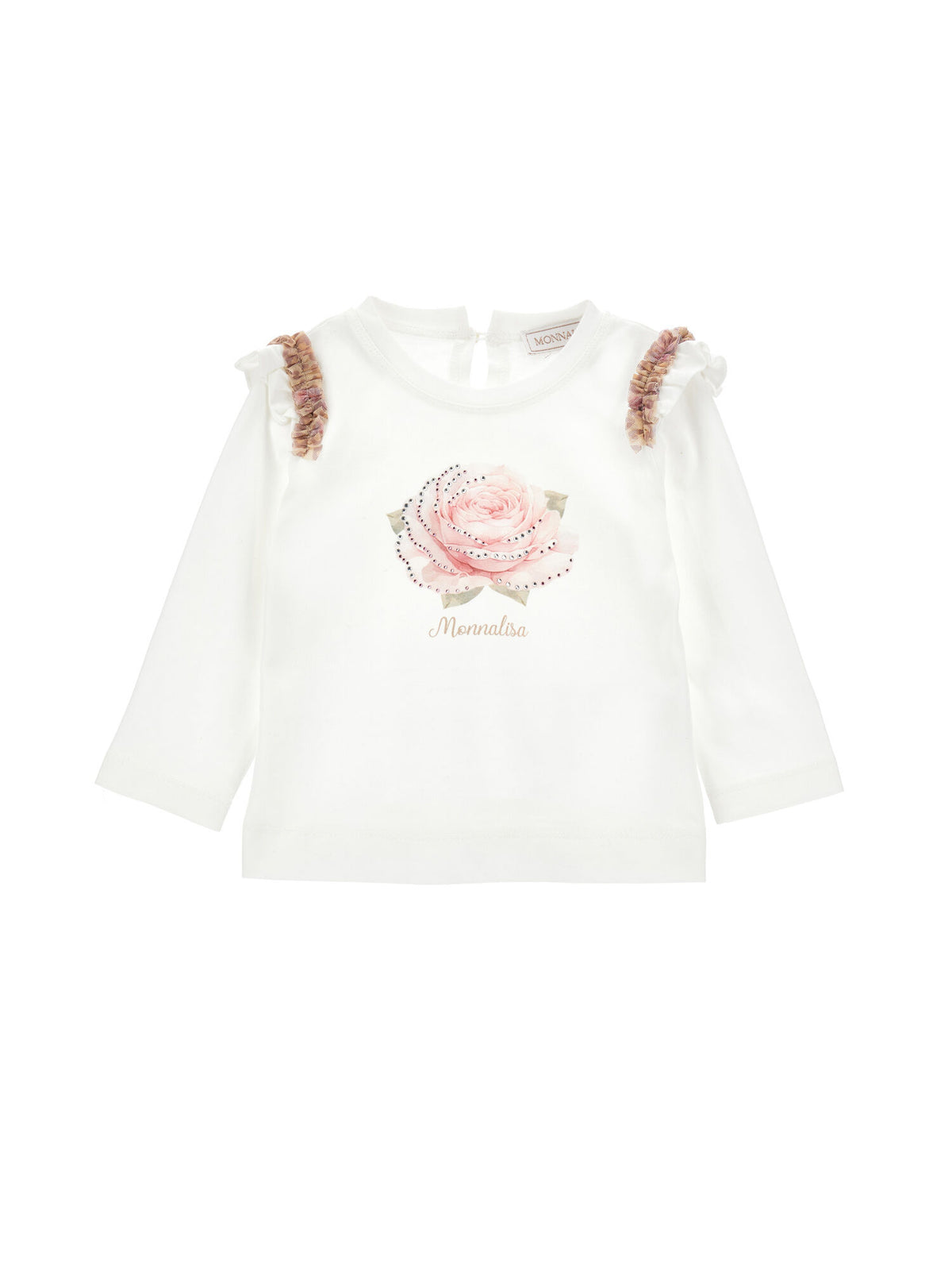 T-shirt Monnalisa con fiore