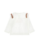 T-shirt Monnalisa con fiore