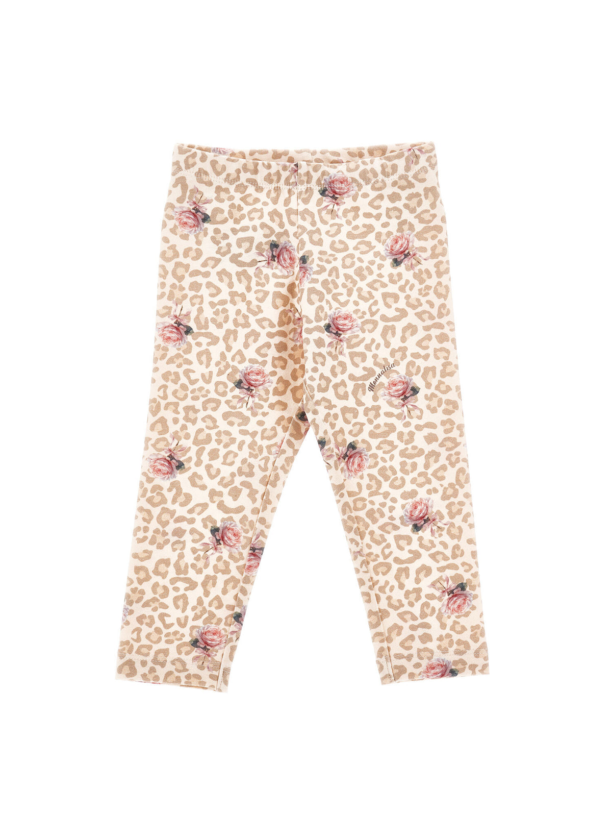 Completo cuore leopardato Monnalisa