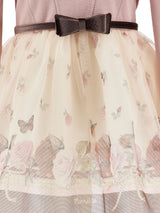 Abito Monnalisa Rose Tulle