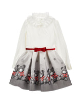 Abito Teddy Fiore Volant