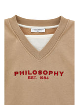 Felpa Philosophy con coulisse