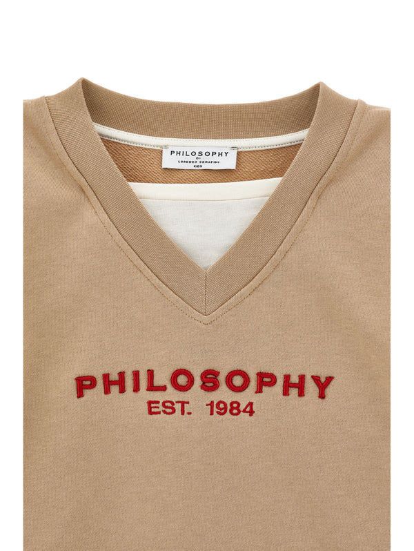 Felpa Philosophy con coulisse