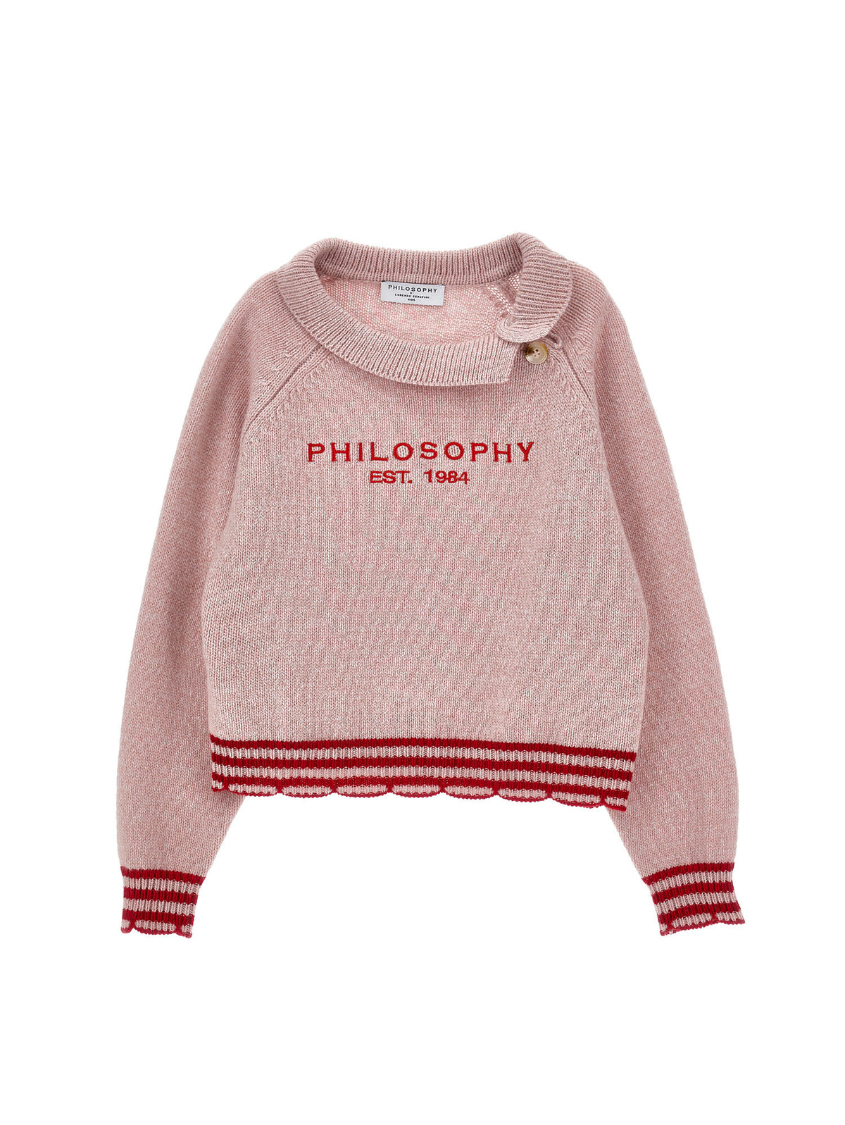 Pullover Strisce e Bottoni