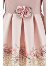Abito Rose Party Fiocco