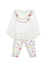 Completo Floreale Monnalisa