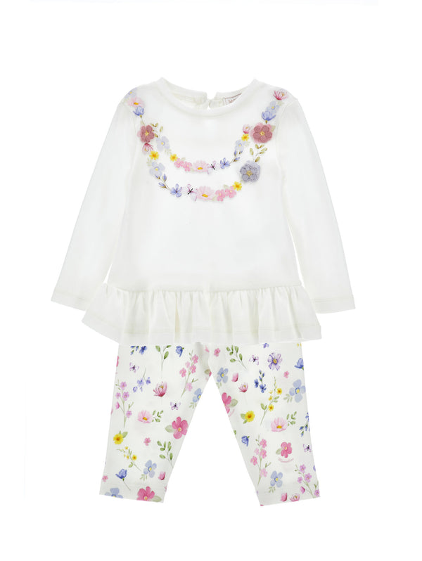 Completo Floreale Monnalisa
