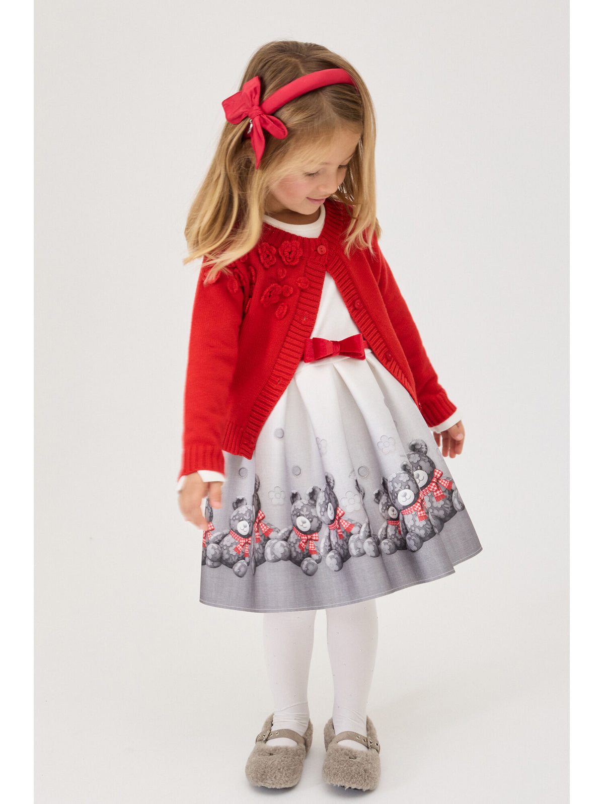 Abito Teddy Fiore Volant