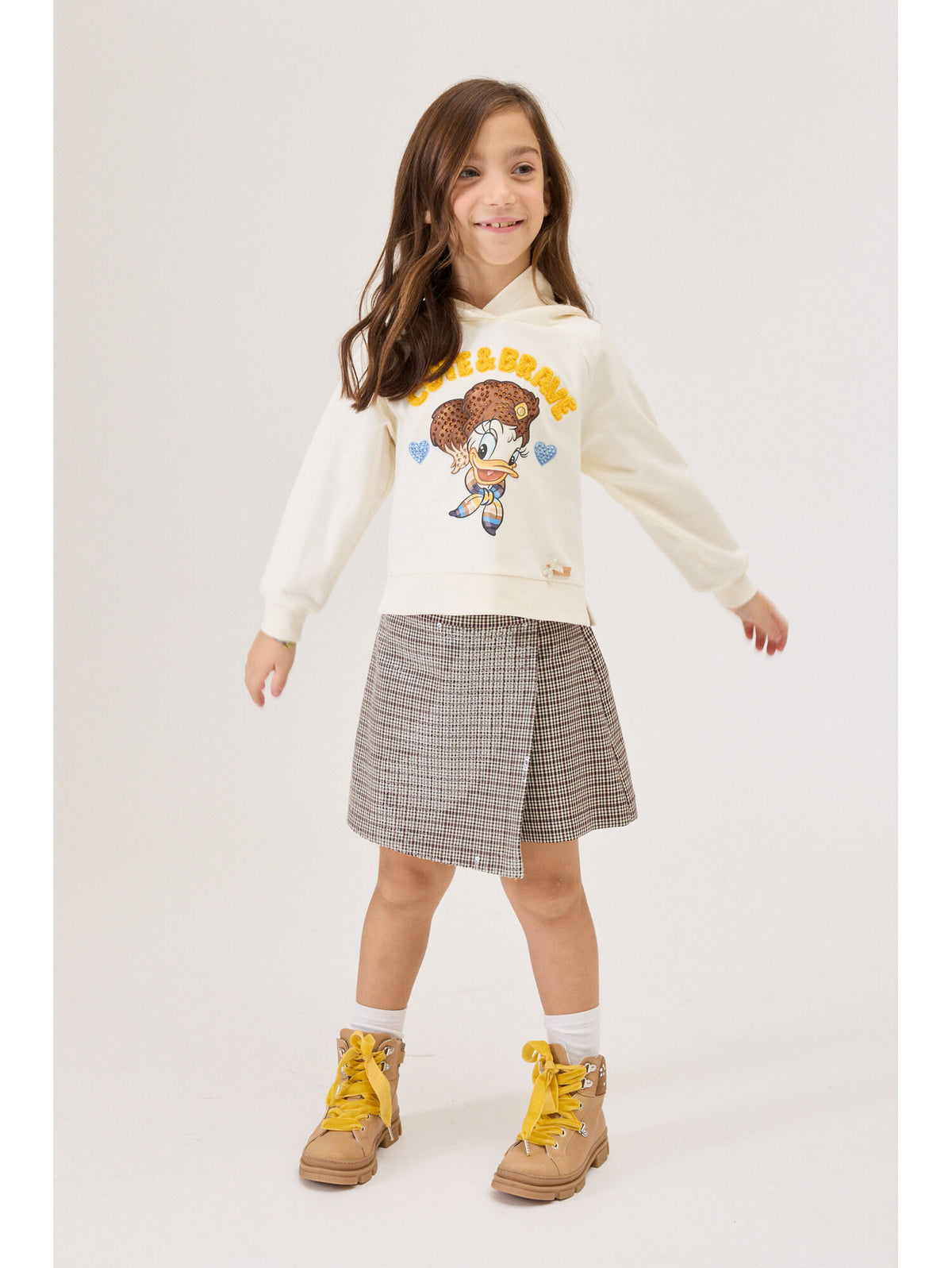 Felpa Daisy Duck Strass