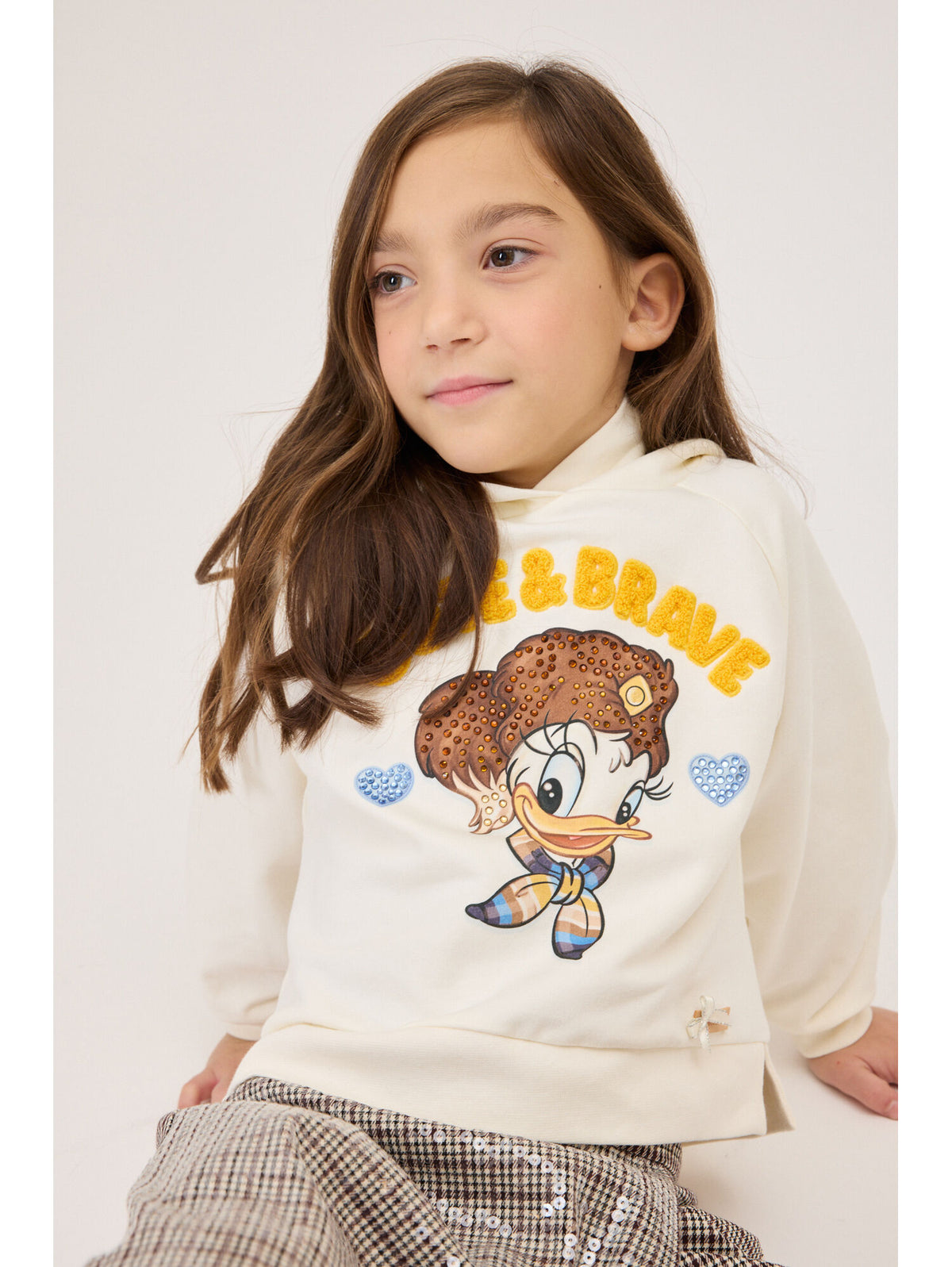 Felpa Daisy Duck Strass