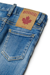 Jeans slim lavaggio blu chiaro