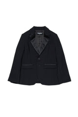 Giacca blazer in fresco di lana