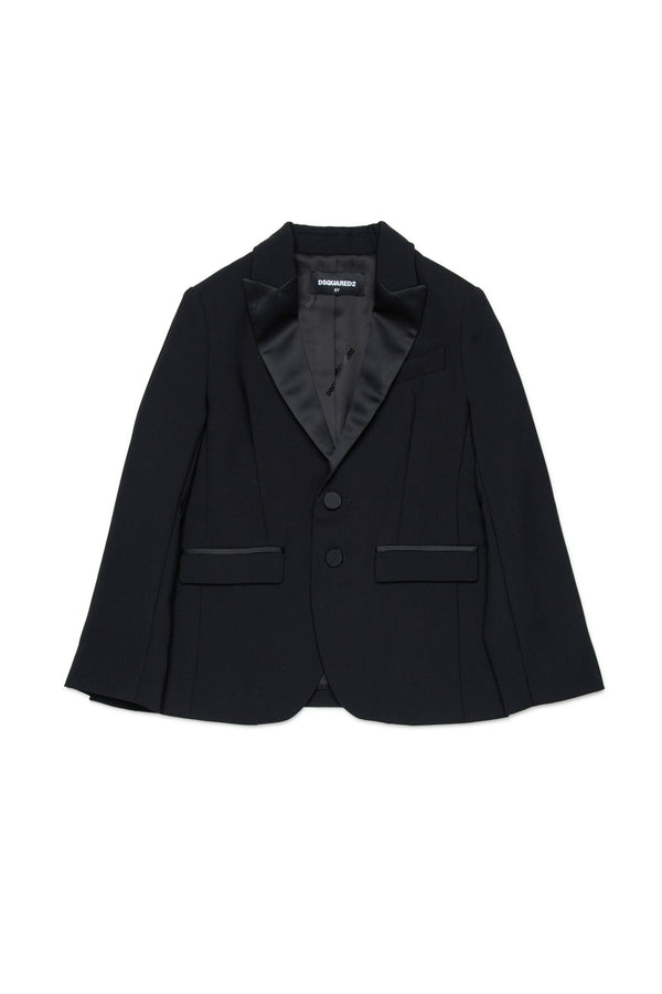 Giacca blazer in fresco di lana