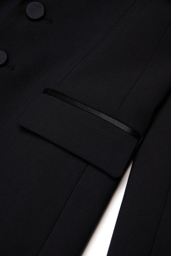 Giacca blazer in fresco di lana