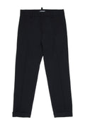 Pantaloni chino in fresco di lana