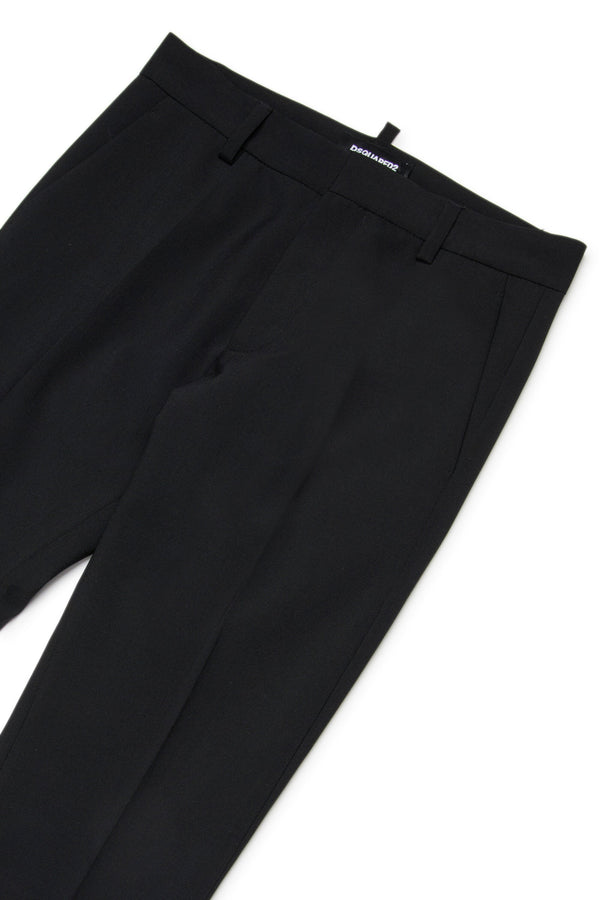 Pantaloni chino in fresco di lana