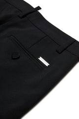 Pantaloni chino in fresco di lana