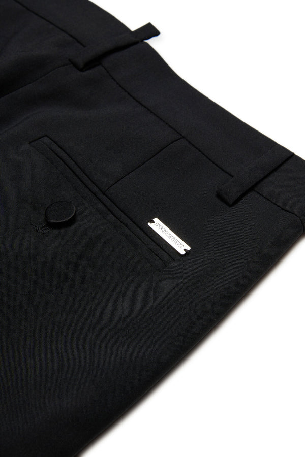 Pantaloni chino in fresco di lana