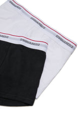 Set boxer con elastico logato