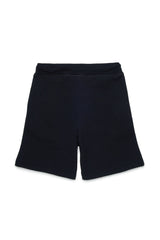 Shorts in felpa con logo