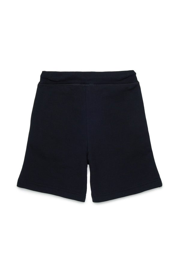 Shorts in felpa con logo