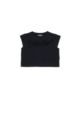 T-shirt senza maniche con logo