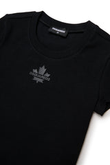 T-shirt girocollo con logo