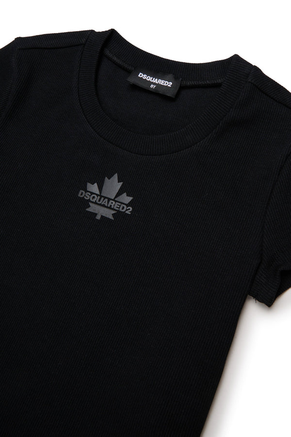 T-shirt girocollo con logo