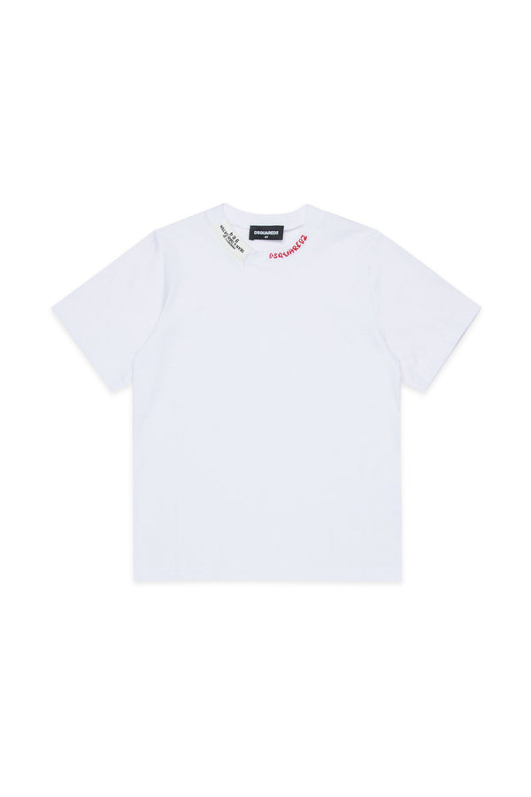 T-shirt girocollo con logo