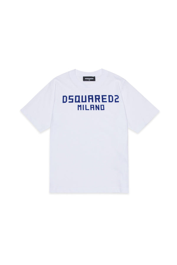 T-shirt con logo stampato sul petto