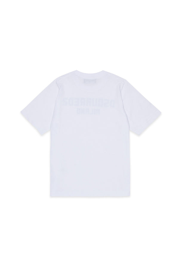 T-shirt con logo stampato sul petto