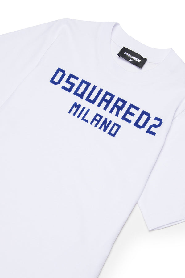 T-shirt con logo stampato sul petto