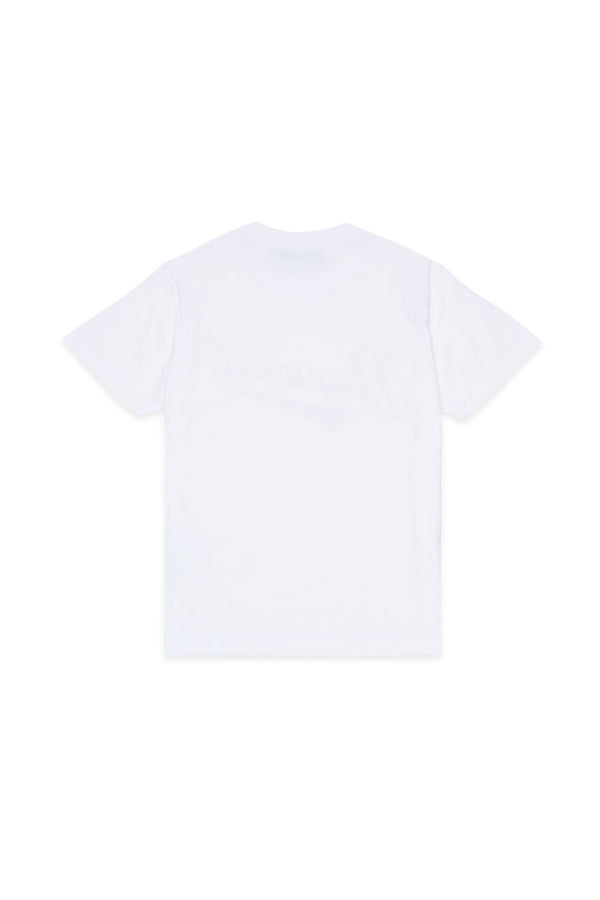 T-shirt girocollo con logo stampato