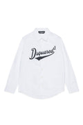 Camicia a maniche lunghe con logo