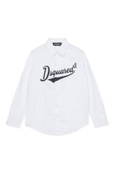 Camicia a maniche lunghe con logo