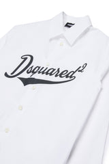 Camicia a maniche lunghe con logo