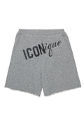 Shorts in felpa con logo