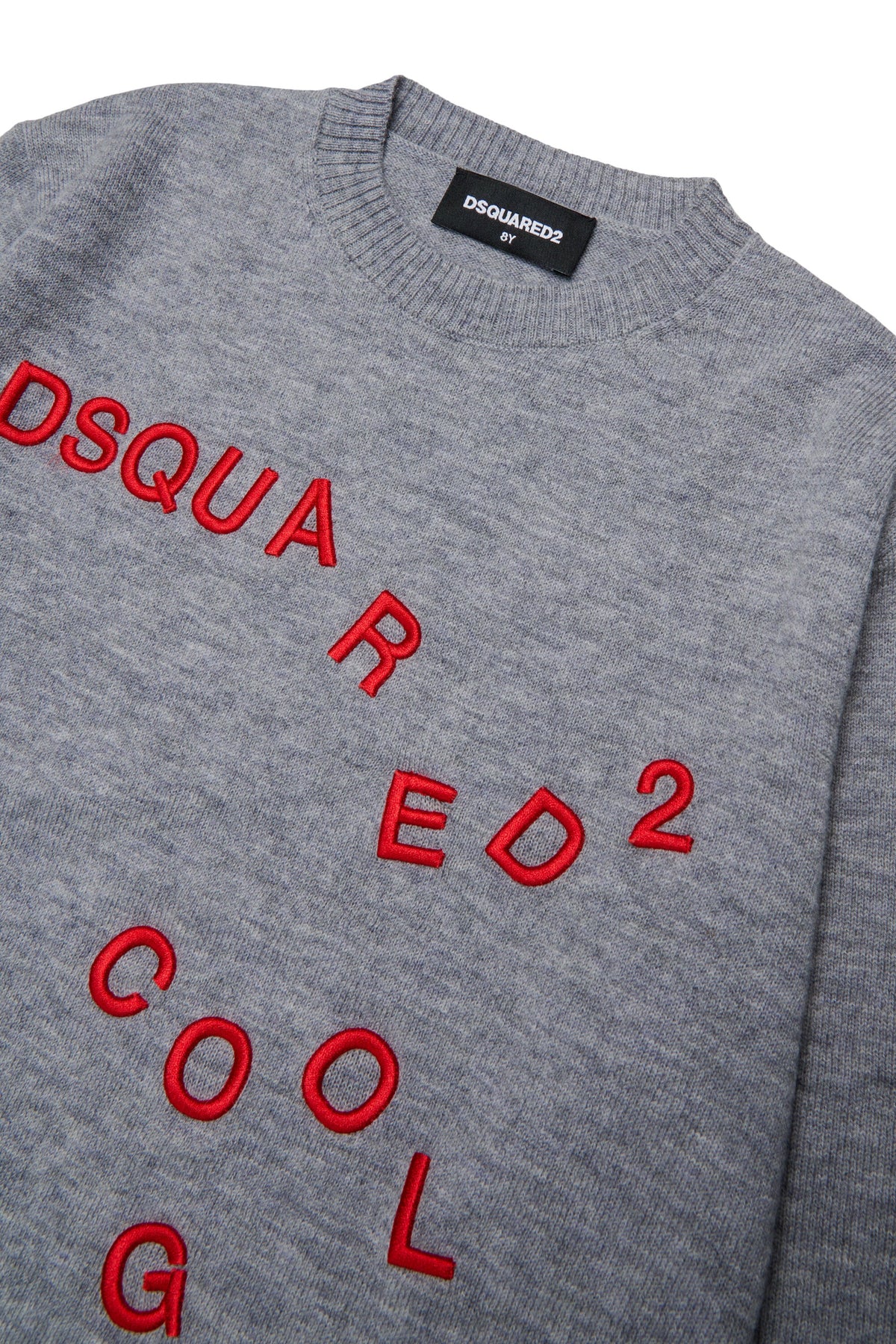 Pullover girocollo con logo