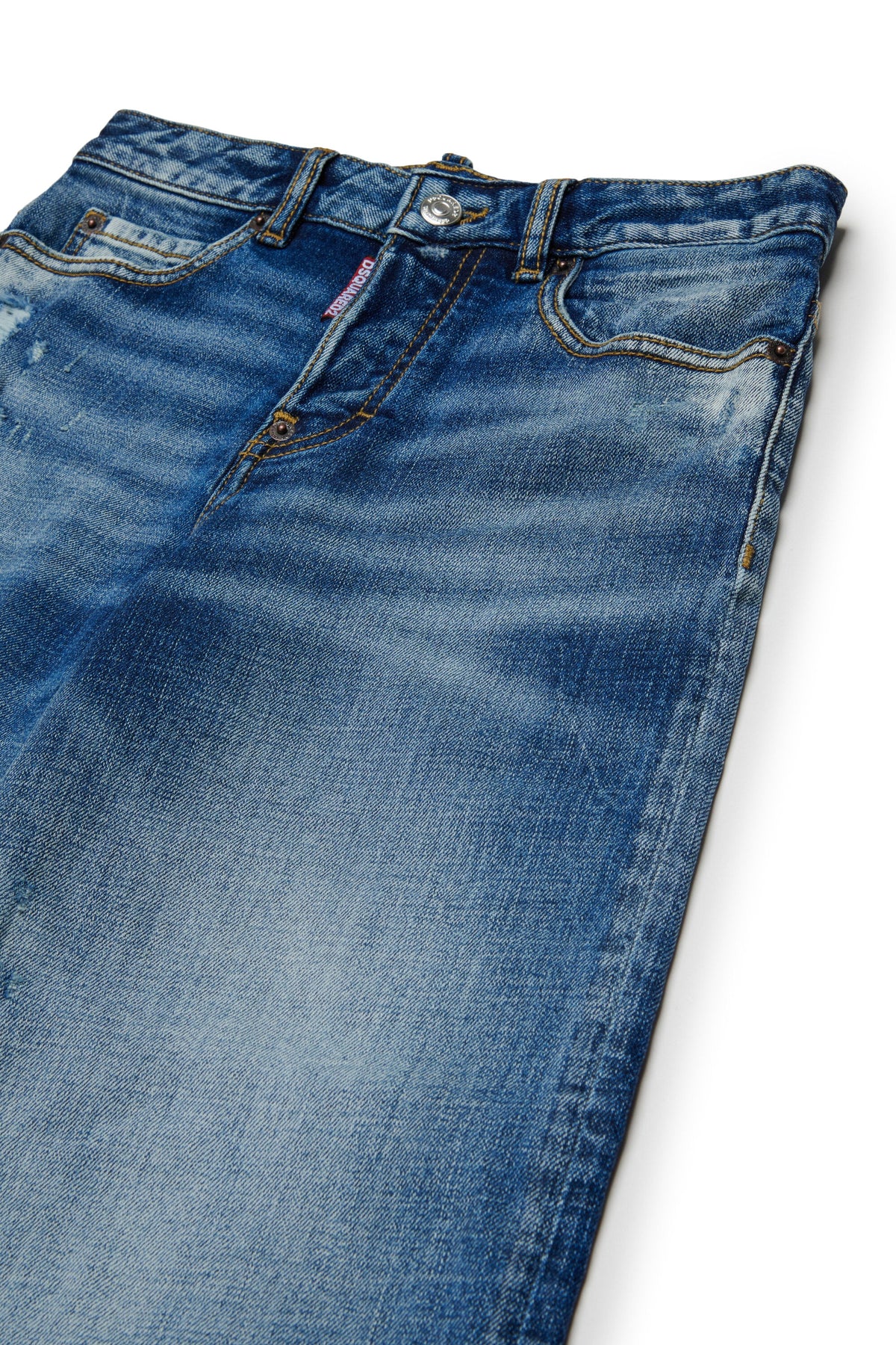 Jeans relaxed lavaggio blu medio - Baggy