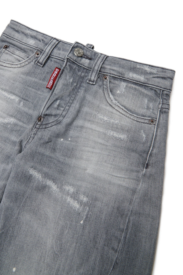 Jeans relaxed fit lavaggio grigio - Loose Twist