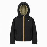 Giubbotto Jack Warm Double per bambino - Nero/Verde militare