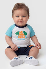 Set t-shirt e shorts in cotone