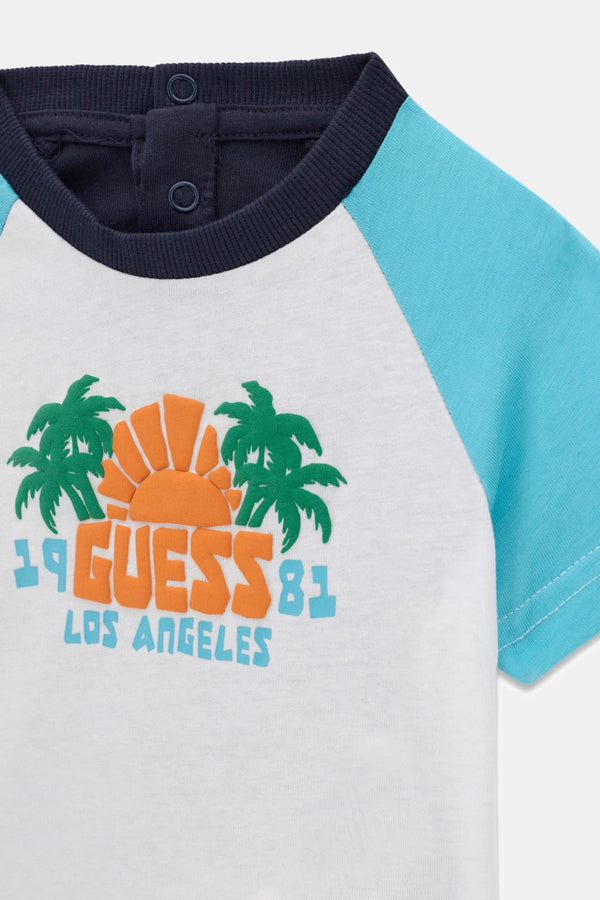 Set t-shirt e shorts in cotone