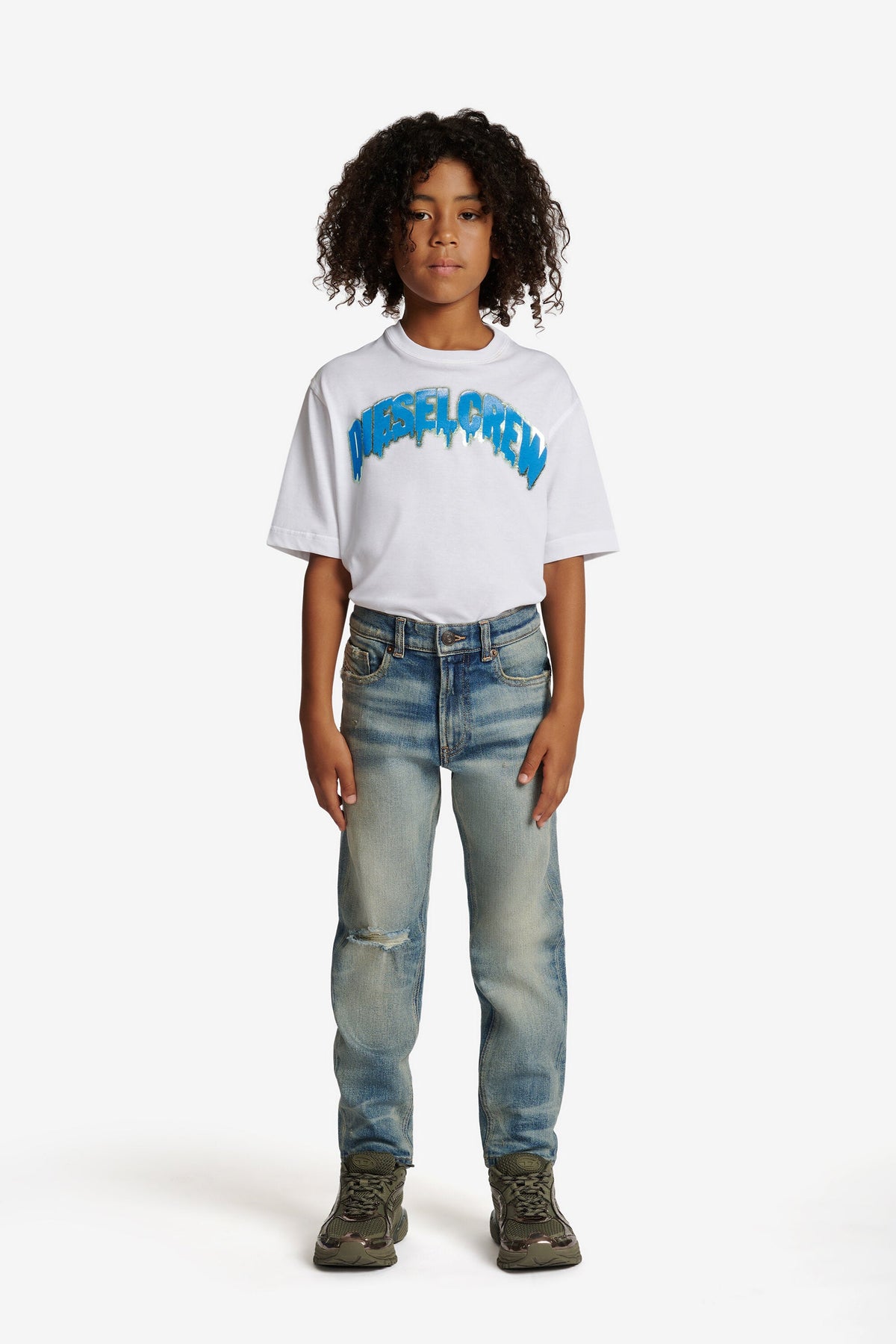 Jeans regular fit lavaggio blu chiaro - D-Lucas
